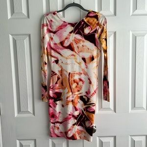 Multi-Pink Body Con Dress